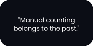 manual counting belongs to the past
