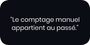 Quote Le comptage manuel appartient au passé